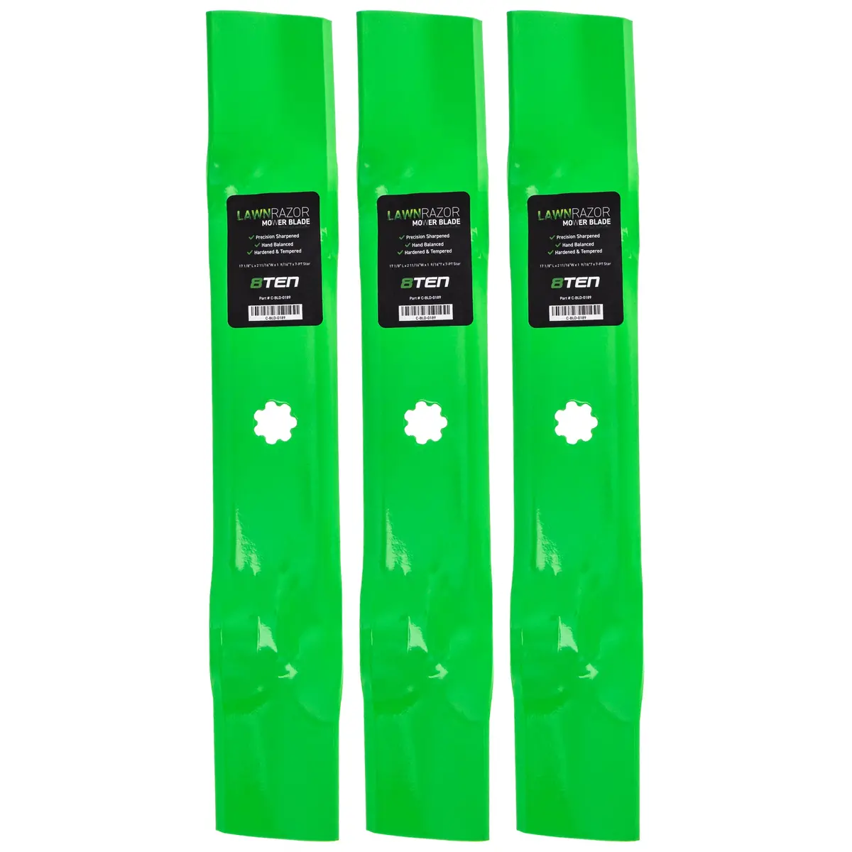 Lawnrazor Blade Set 810-Cbl2301d For John Deere Gy20852 Gx21784 Am141035 Am137757 | 3-Pack 1