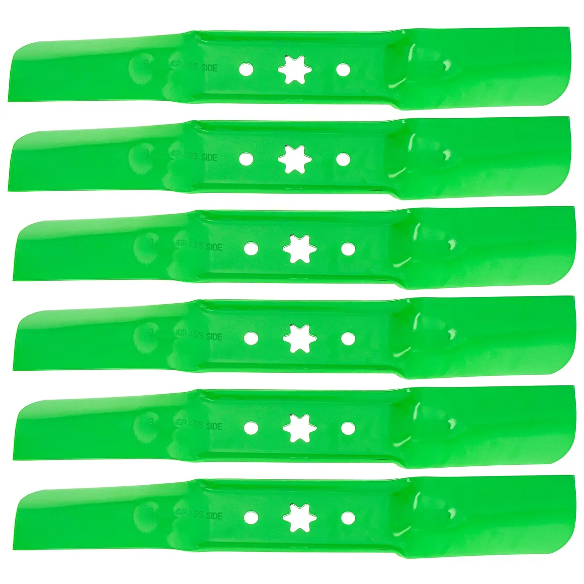Lawnrazor High Lift Blade For Cub Cadet Troy-Bilt Craftsman 742-05052A 942-05052A 490-110-C155 | 6-Pack 2