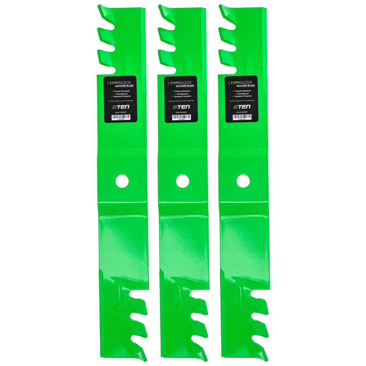 Lawnrazor Toothed Blade For Cub Cadet Dewalt Craftsman 02005019-X 02005019P-X 742-04415-X | 3-Pack 1