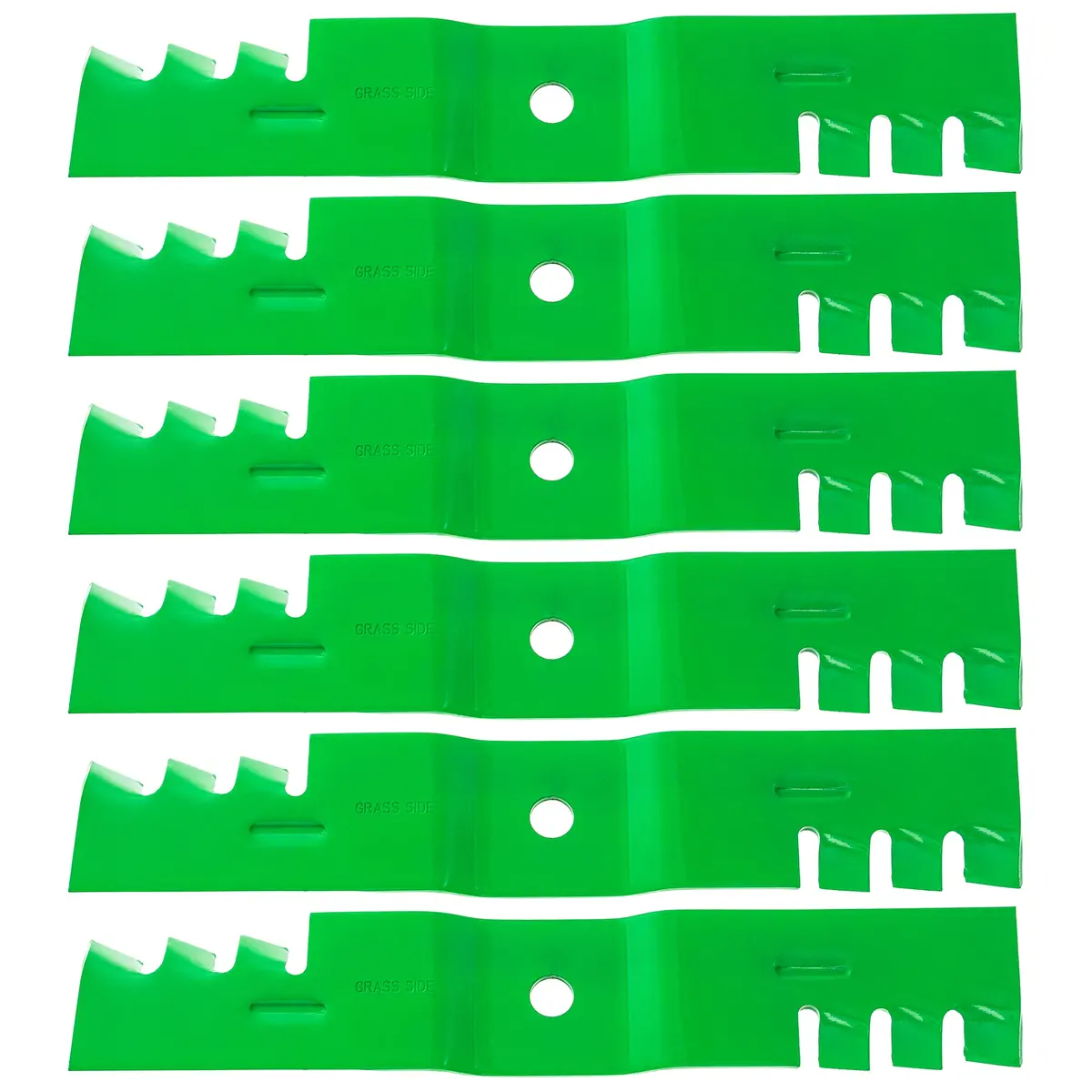 Lawnrazor Toothed Blade For Cub Cadet Craftsman 02005017-X 942-04417-X 742-04417-X 02005017P-X | 6-Pack 2