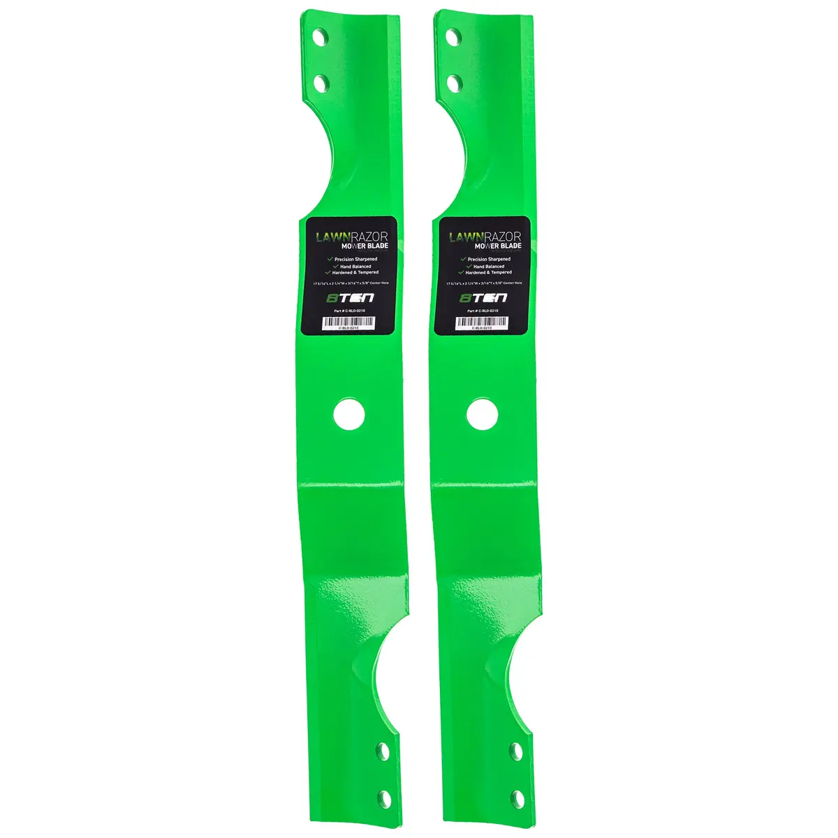 Lawnrazor Notched Notched Medium Lift Blade For Ariens Gravely 03971900 03746500 | 2-Pack 1
