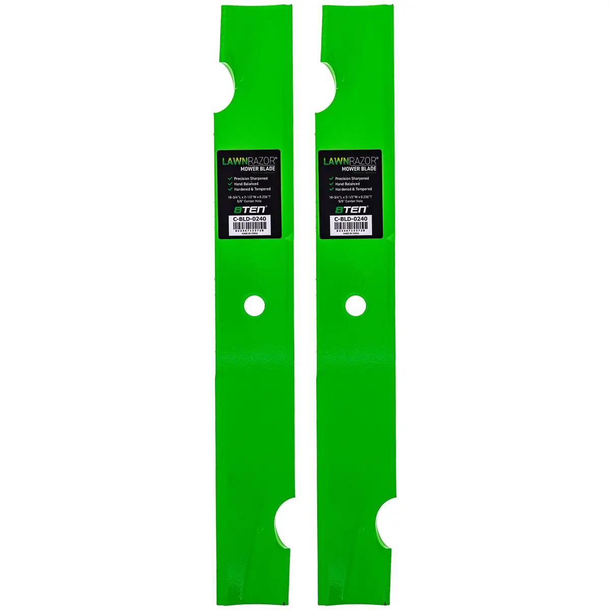 Lawnrazor Blade For Bad Boy Czt 36 Inch 038-0001-00 Notched High Lift 2 Pack 1