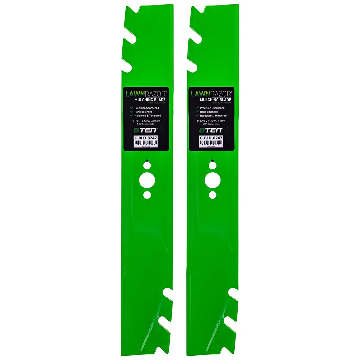 Lawnrazor Toothed Blade For Toro 120-9500-03 120-9500 120-9500-S | 2-Pack 1