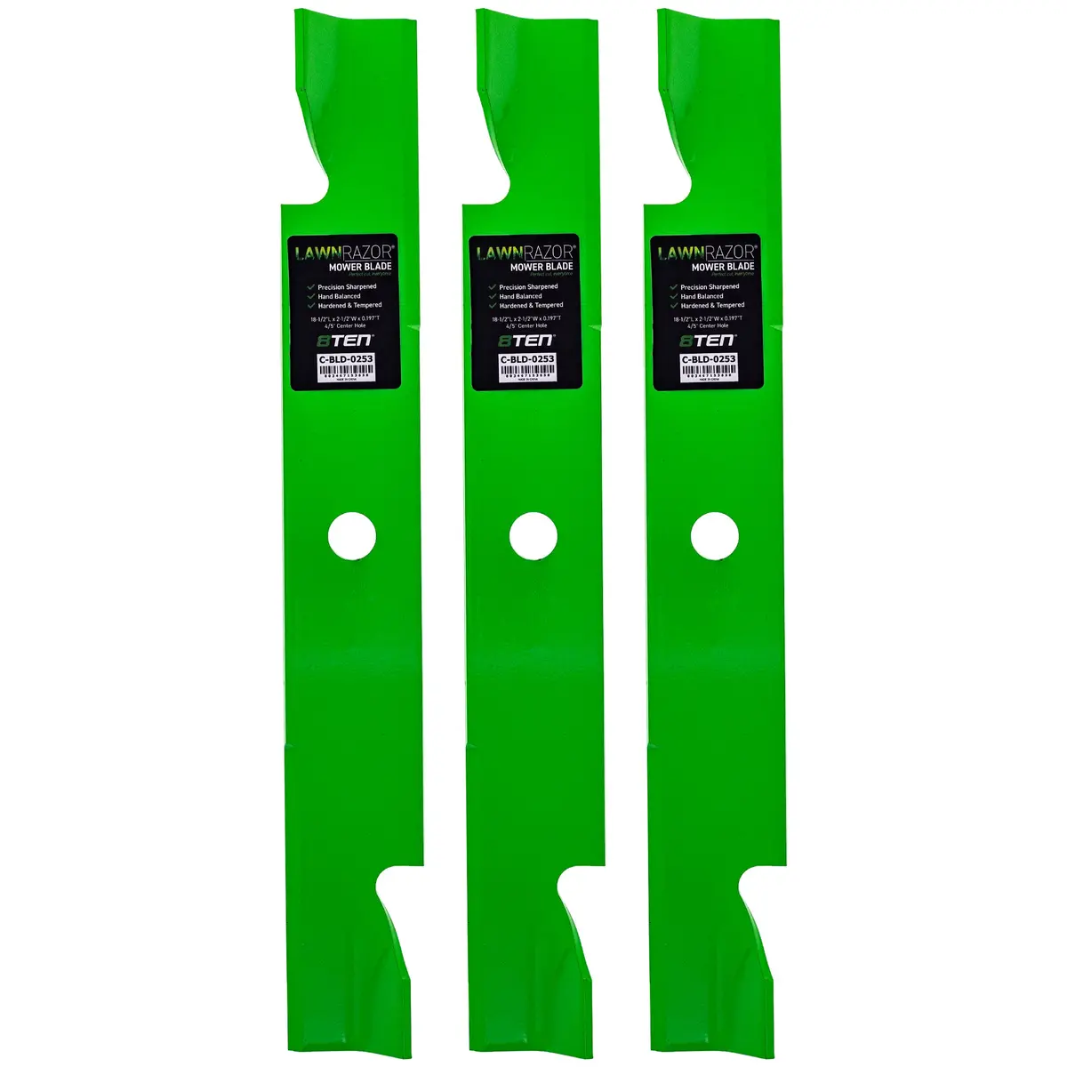 Lawnrazor Notched High Lift Blade For Murray 1737252Bzyp | 3-Pack 1