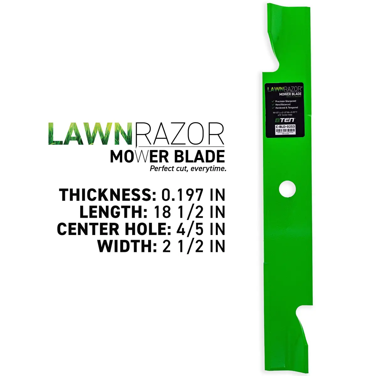 Lawnrazor Notched High Lift Blade For Murray 1737252Bzyp | 3-Pack 2