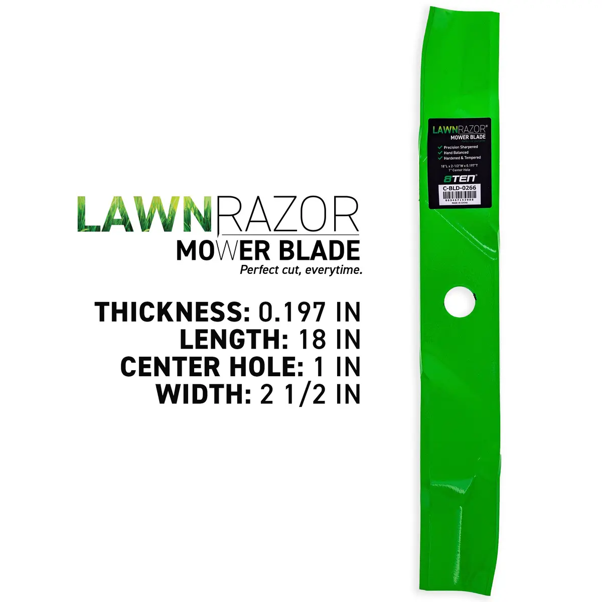 Lawnrazor Mulching Blade For Exmark 103-6392 103-6392-S | 2-Pack 2