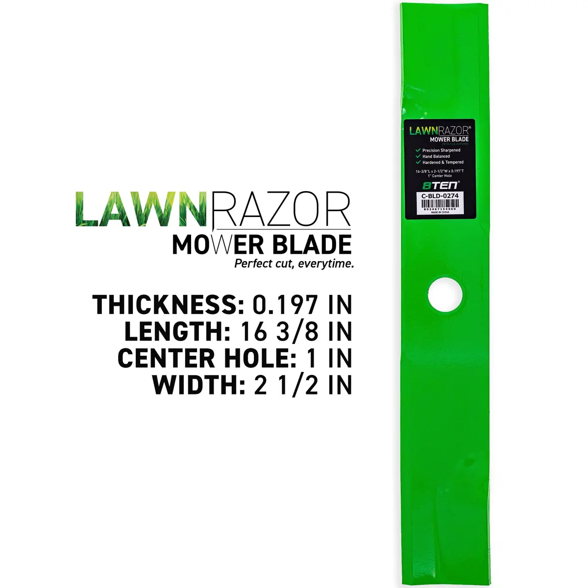 Lawnrazor Low Lift Blade For Exmark 103-6386 103-6386-S | 3-Pack 2