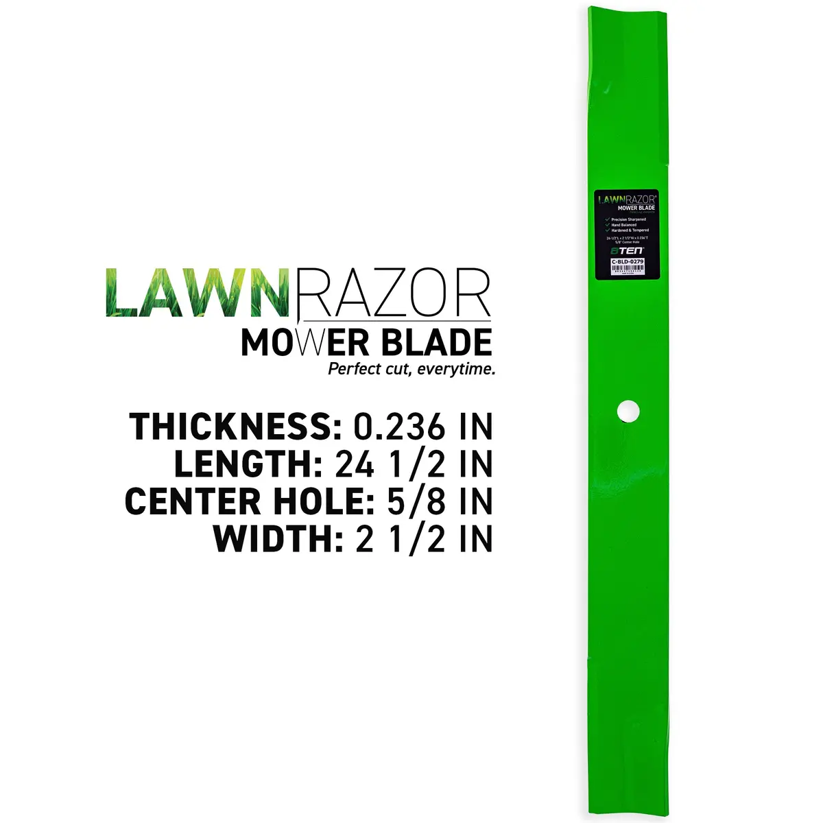 Lawnrazor High Lift Blade For Gravely 09290500 09097100 | 3-Pack 2