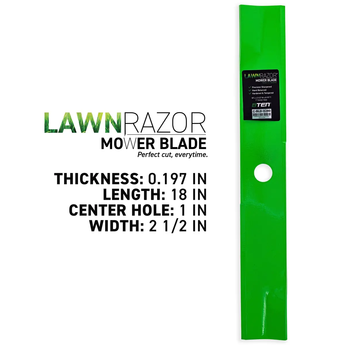 Lawnrazor Low Lift Blade For Exmark 103-6387 103-6387-S | 2-Pack 2