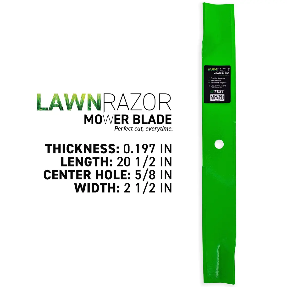 Lawnrazor Air Lift Blade For Exmark 103-1580 103-1580-S 1-613250 | 3-Pack 2