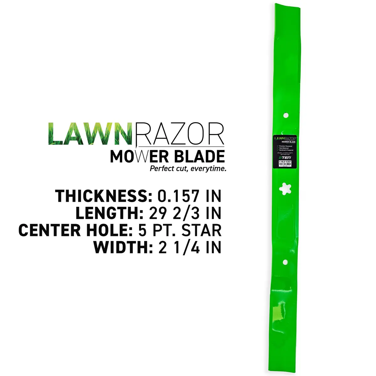 Lawnrazor Mulching Blade For Husqvarna Jonsered Poulan Pro 532419273 583749901 2