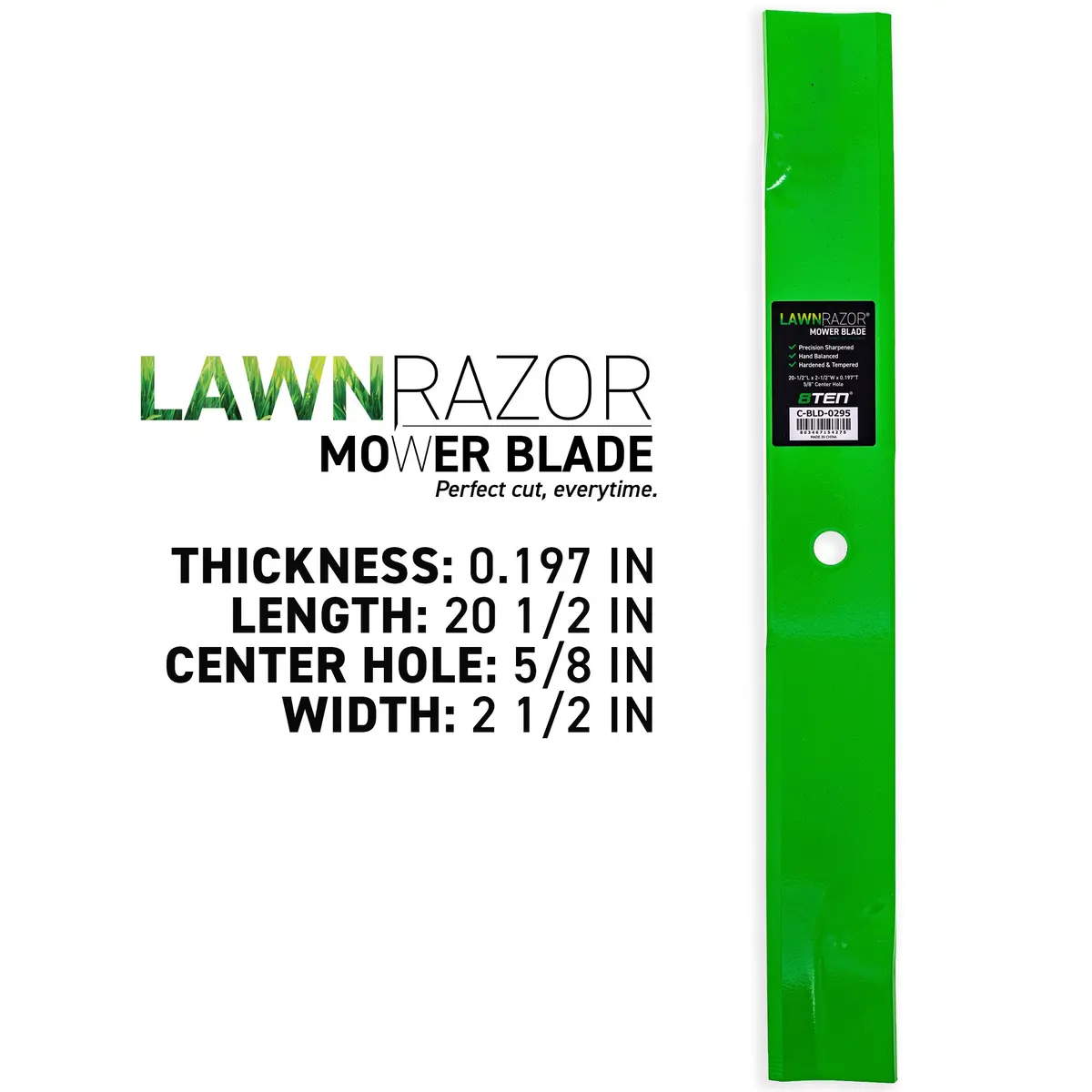 Lawnrazor Low Lift Blade For Exmark 1-613111 103-2510-S 103-2510 793794 600901 | 3-Pack 2
