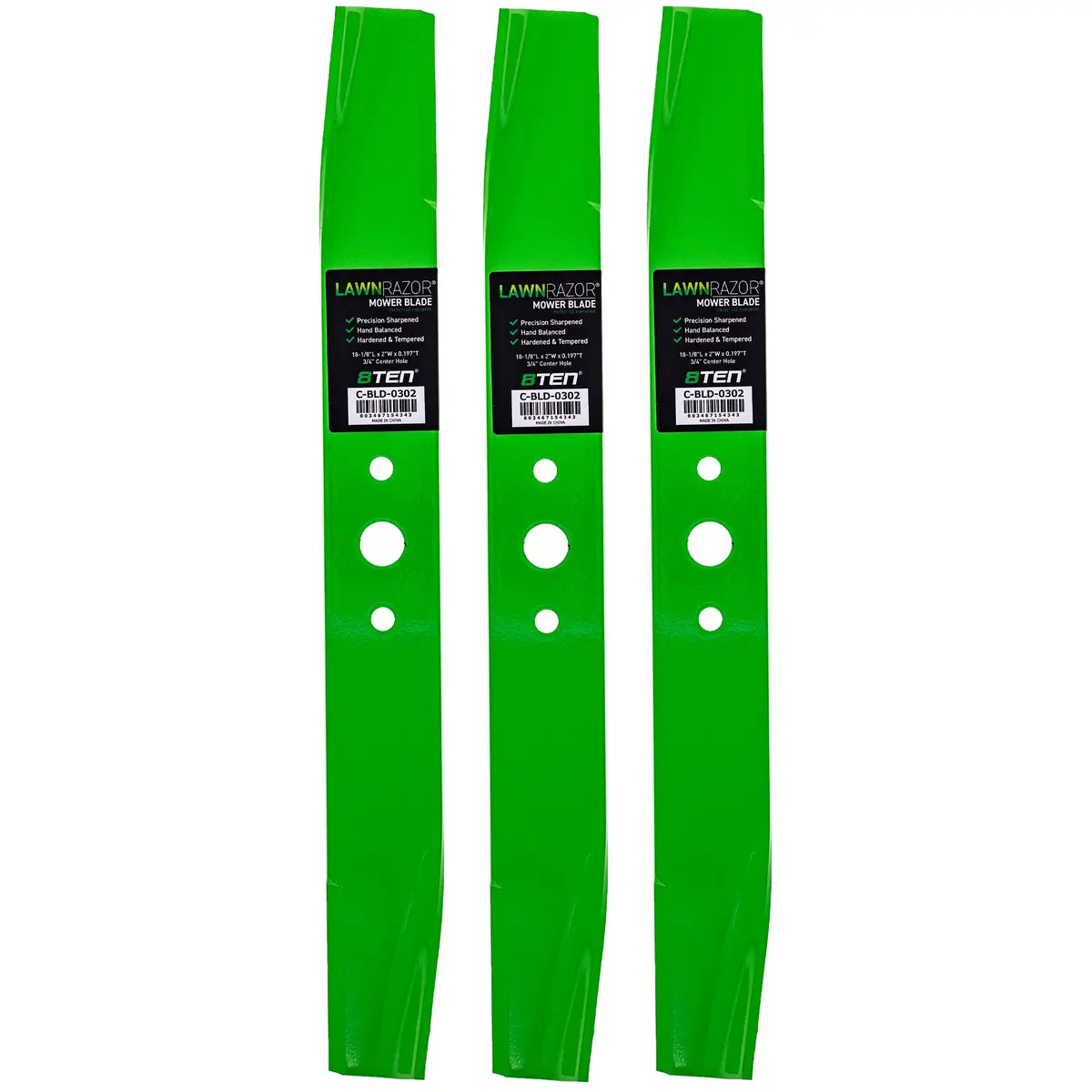 Lawnrazor High Lift Blade For Craftsman 1726453Yp | 3-Pack 1