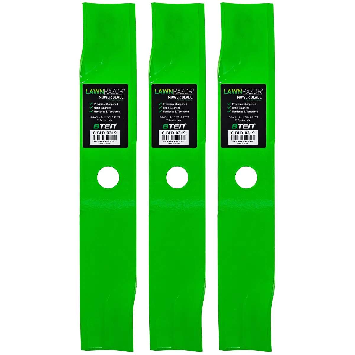 Lawnrazor High Lift Blade For Exmark 103-6380-S 103-6380 | 3-Pack 1