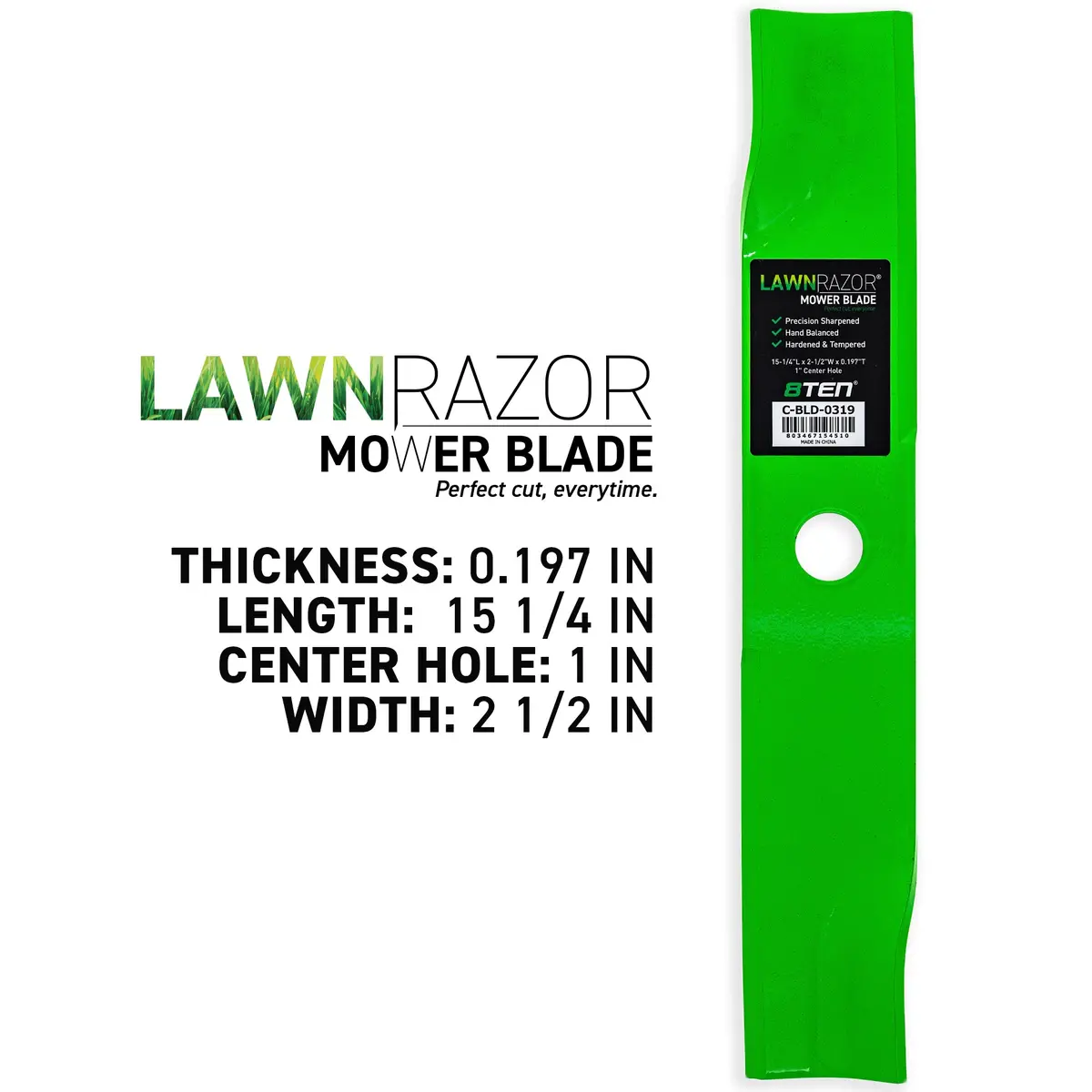 Lawnrazor High Lift Blade For Exmark 103-6380-S 103-6380 | 3-Pack 2