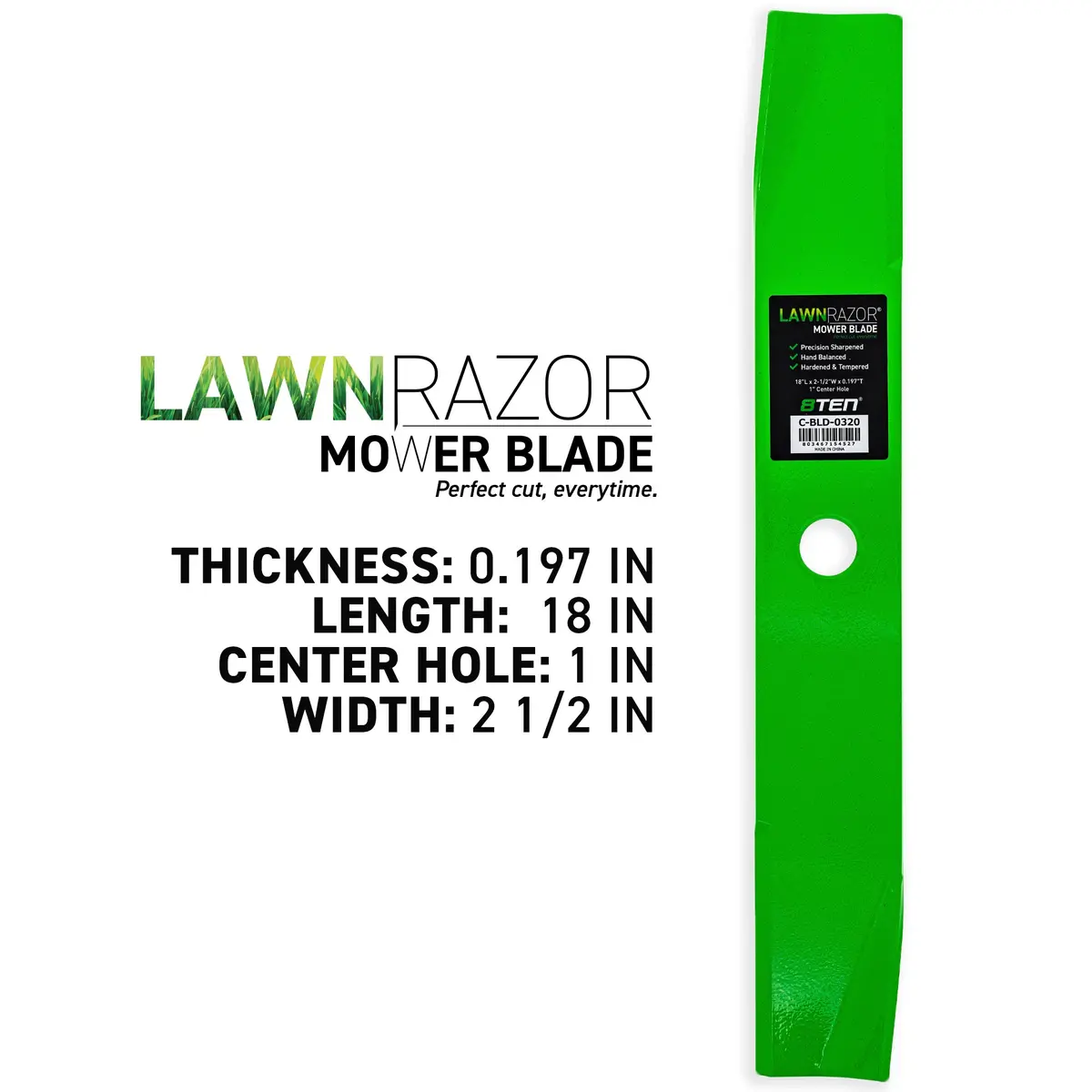 Lawnrazor High Lift Blade For Exmark 109-6390-S 109-6390 | 3-Pack 2