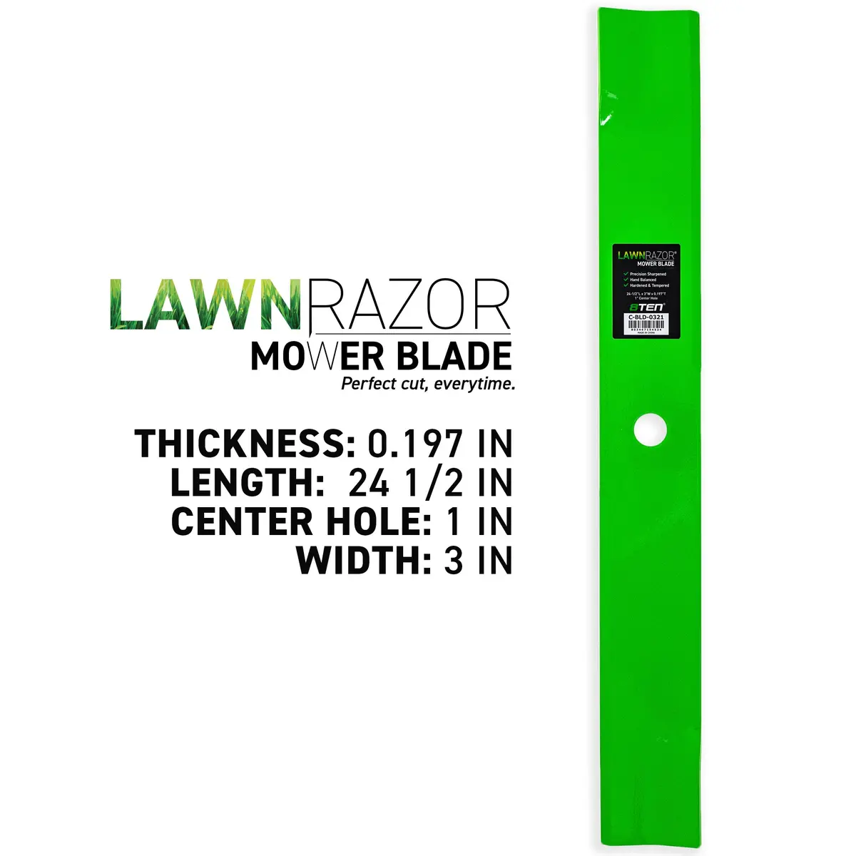 Lawnrazor Low Lift Blade For Exmark 103-6389-S 103-6389 | 3-Pack 2