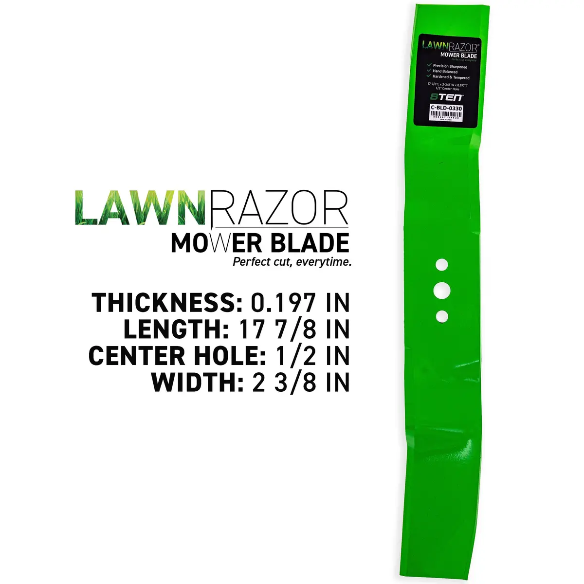 Lawnrazor Mulching Blade For Husqvarna 539002477 535429410 535429401 | 3-Pack 2