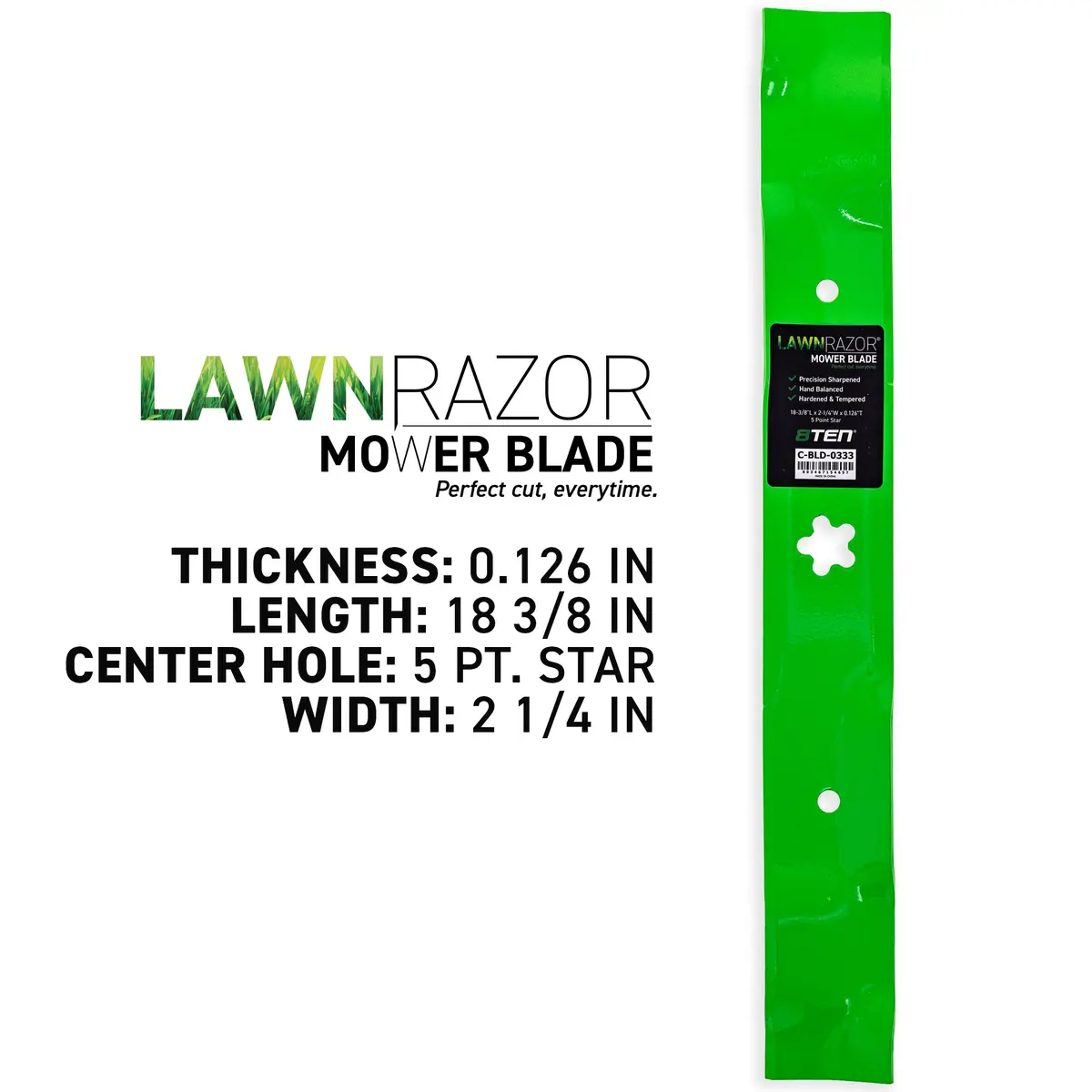 Lawnrazor Mulching Blade For Husqvarna Poulan Pro Jonsered 532140101 | 2-Pack 2