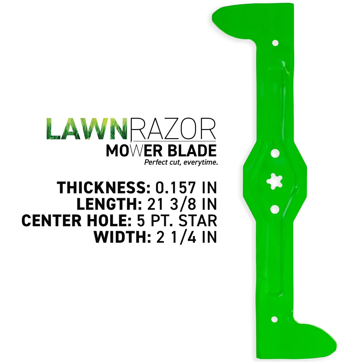 Lawnrazor Mulching Blade For Jonsered Husqvarna 583071901 532180583 532175450 532168720 2