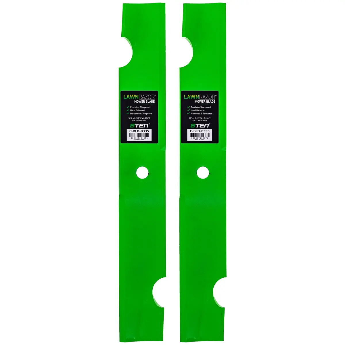 Lawnrazor Blade For Bad Boy Revolt 038-3010-00 36 Inch Notched High Lift 2 Pack 1