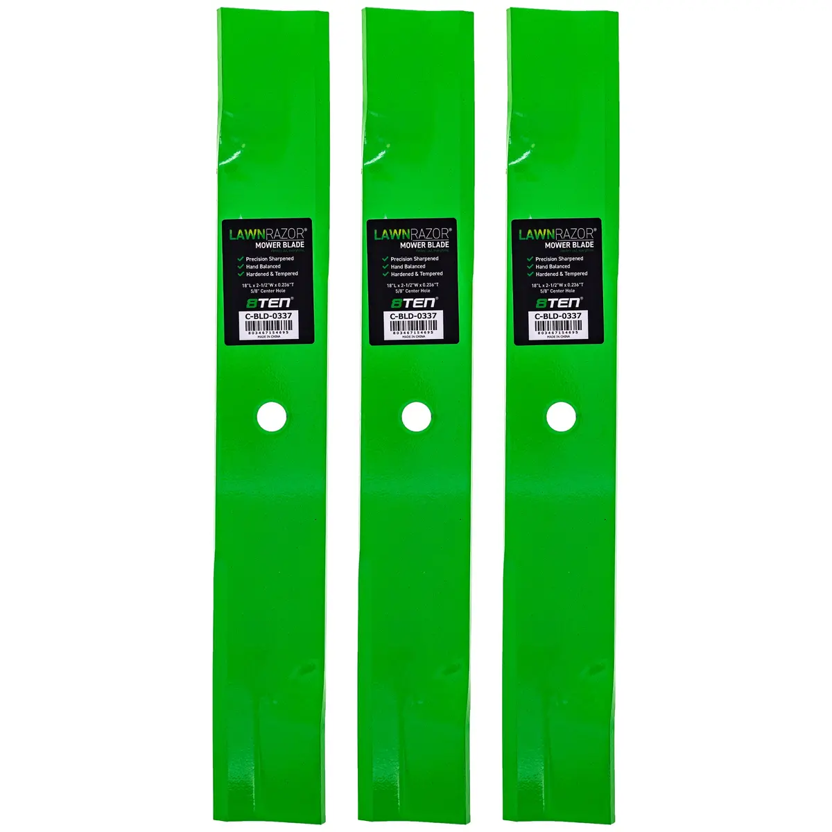 Lawnrazor Low Lift Blade For Exmark Toro 103-2508 103-6580 1-633485 103-6580-S 105-7795-03 E633485 | 3-Pack 1