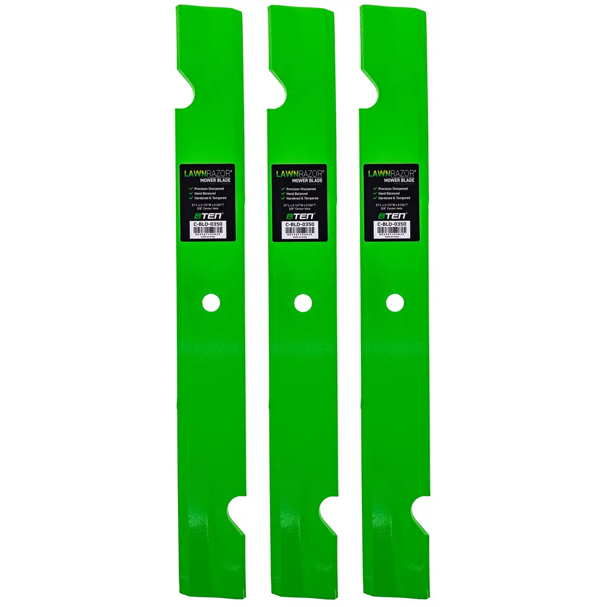 Lawnrazor Notched Air Lift Blade For Ferris 5020842 5020842S 5020842Asm 20842 | 3-Pack 1