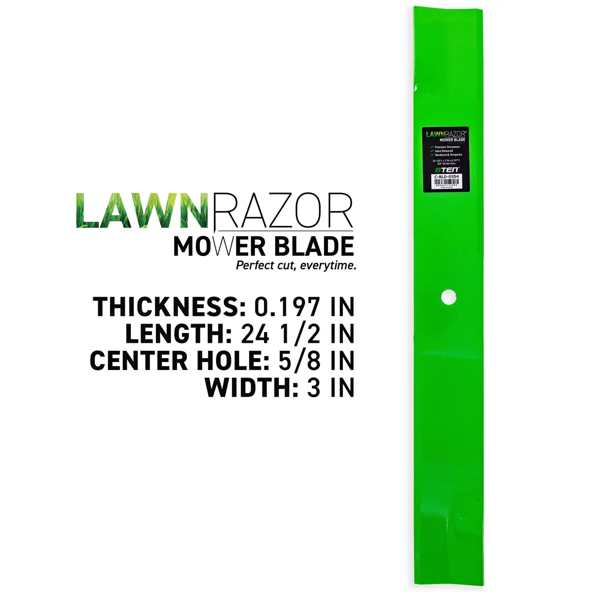 Lawnrazor Low Lift Blade For Exmark 1-643428 103-2511 103-2511-S | 3-Pack 2