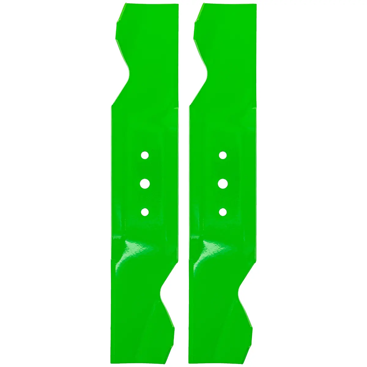 Lawnrazor Notched High Lift Blade For Central Park Grass Handler Ace 742-0487 | 2-Pack 1