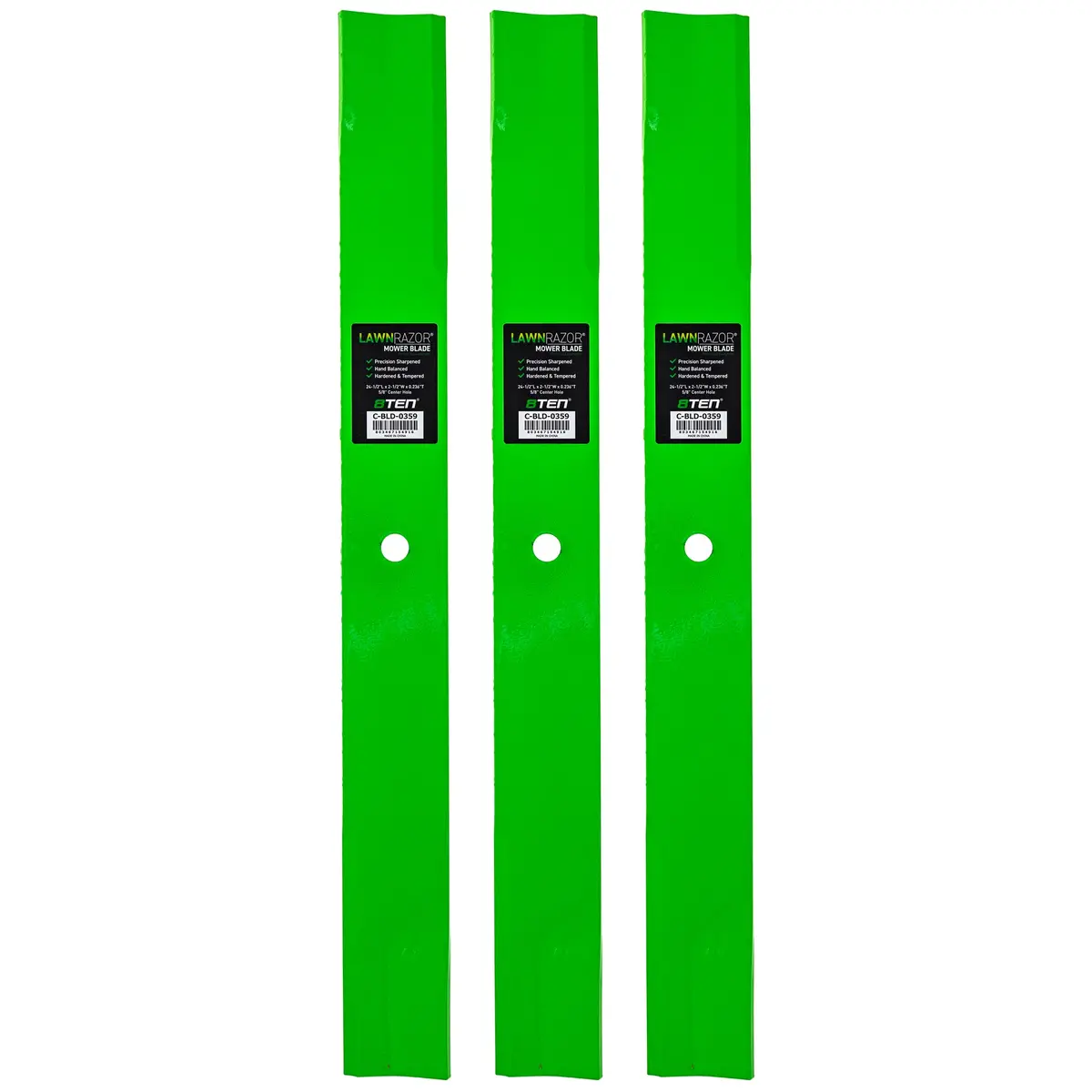 Lawnrazor Low Lift Blade For Toro 105-7712-03 | 3-Pack 1