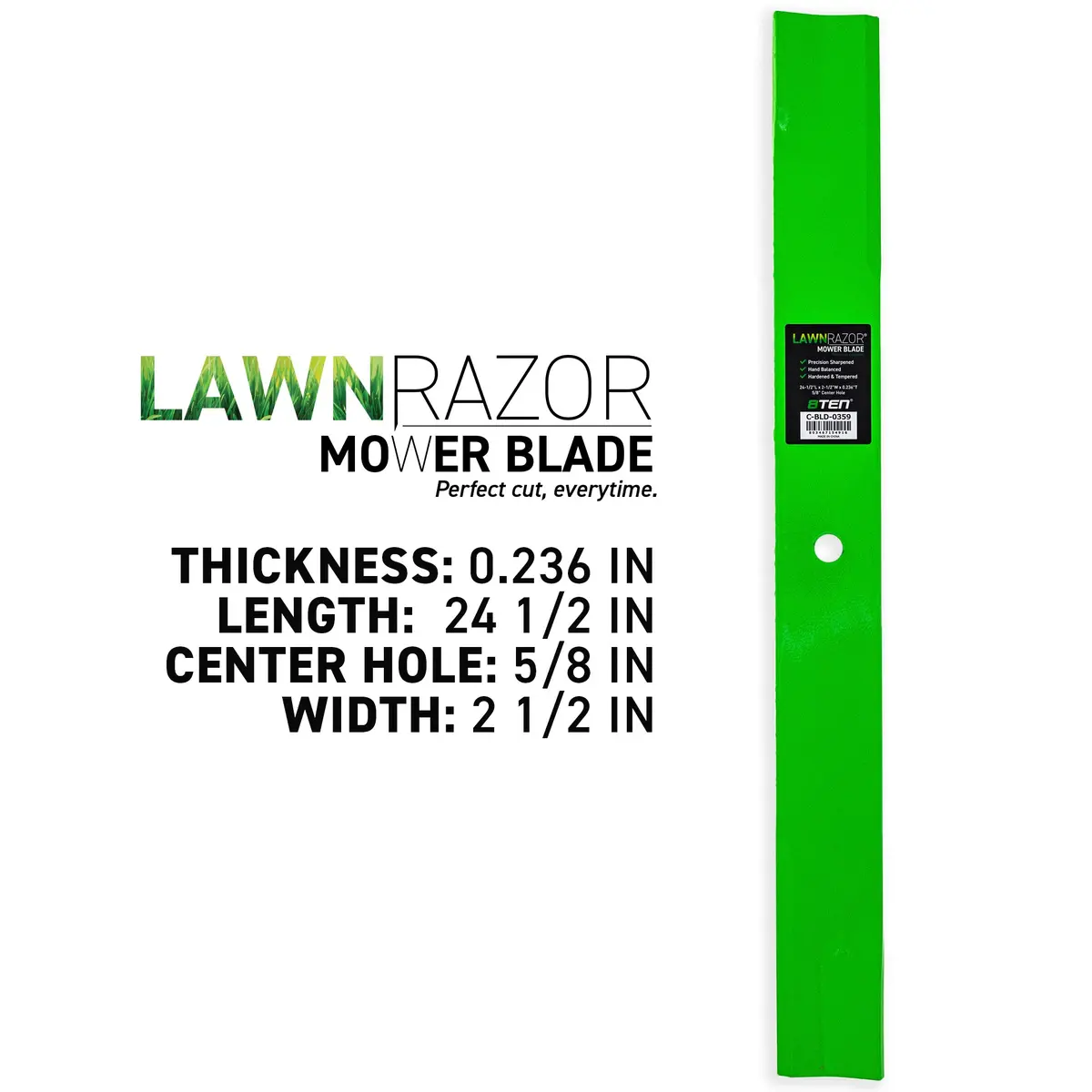 Lawnrazor Low Lift Blade For Toro 105-7712-03 | 3-Pack 2