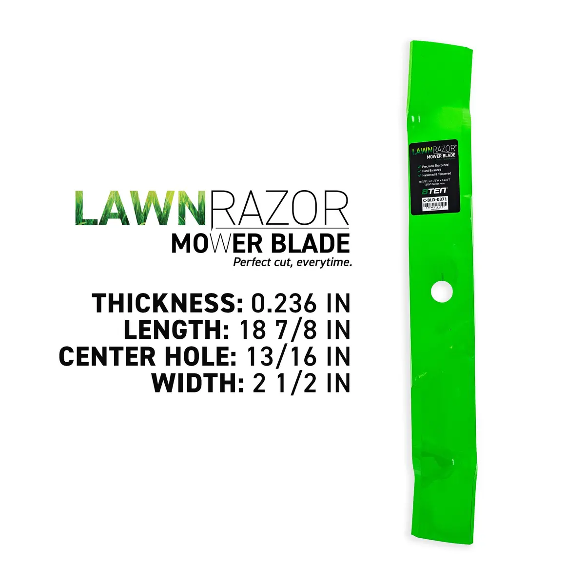 Lawnrazor Mulching Blade For John Deere M145516 | 3-Pack 2