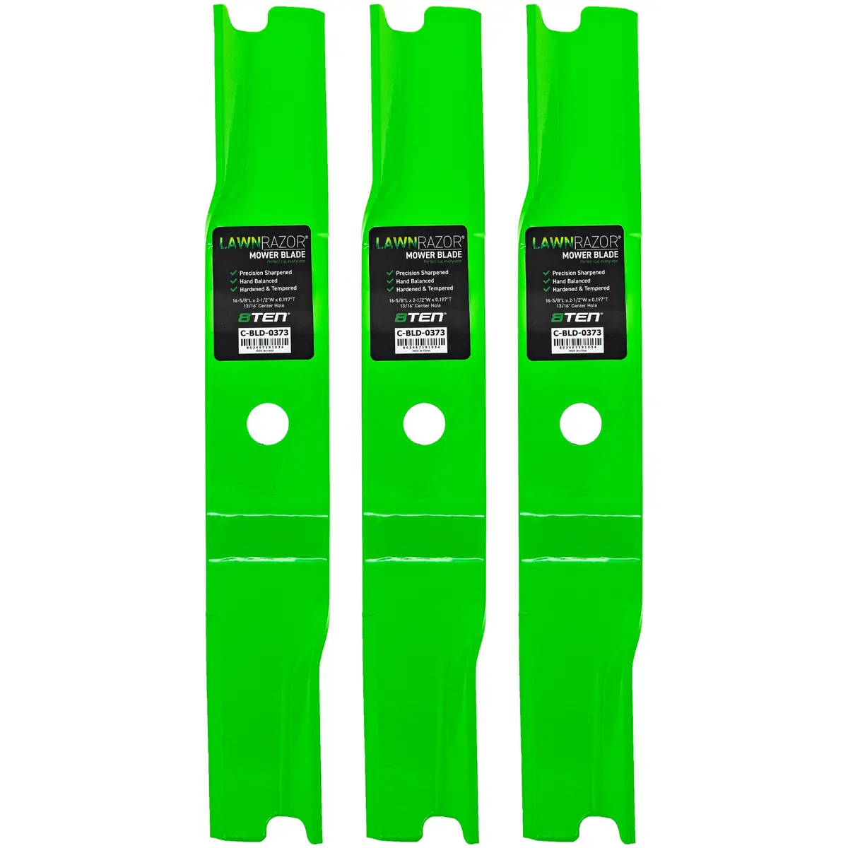 Lawnrazor Medium Lift Blade For John Deere M111522 Am115442 | 3-Pack 1