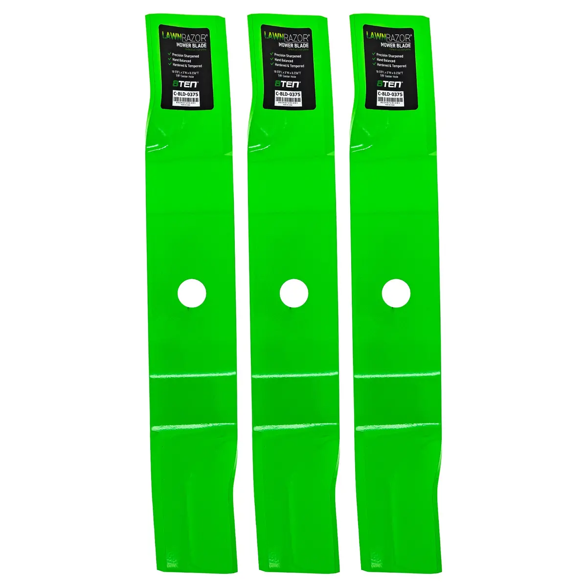 Lawnrazor High Lift Blade For John Deere Tcu30317 M144652 | 3-Pack 1