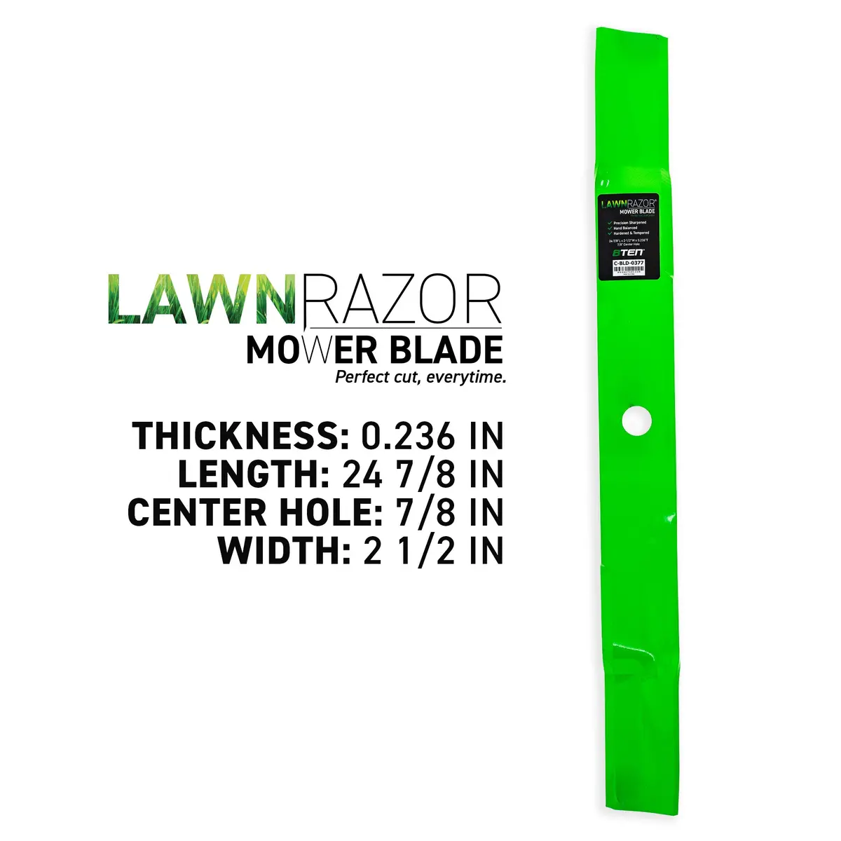 Lawnrazor Mulching Blade For John Deere M142514 | 3-Pack 2