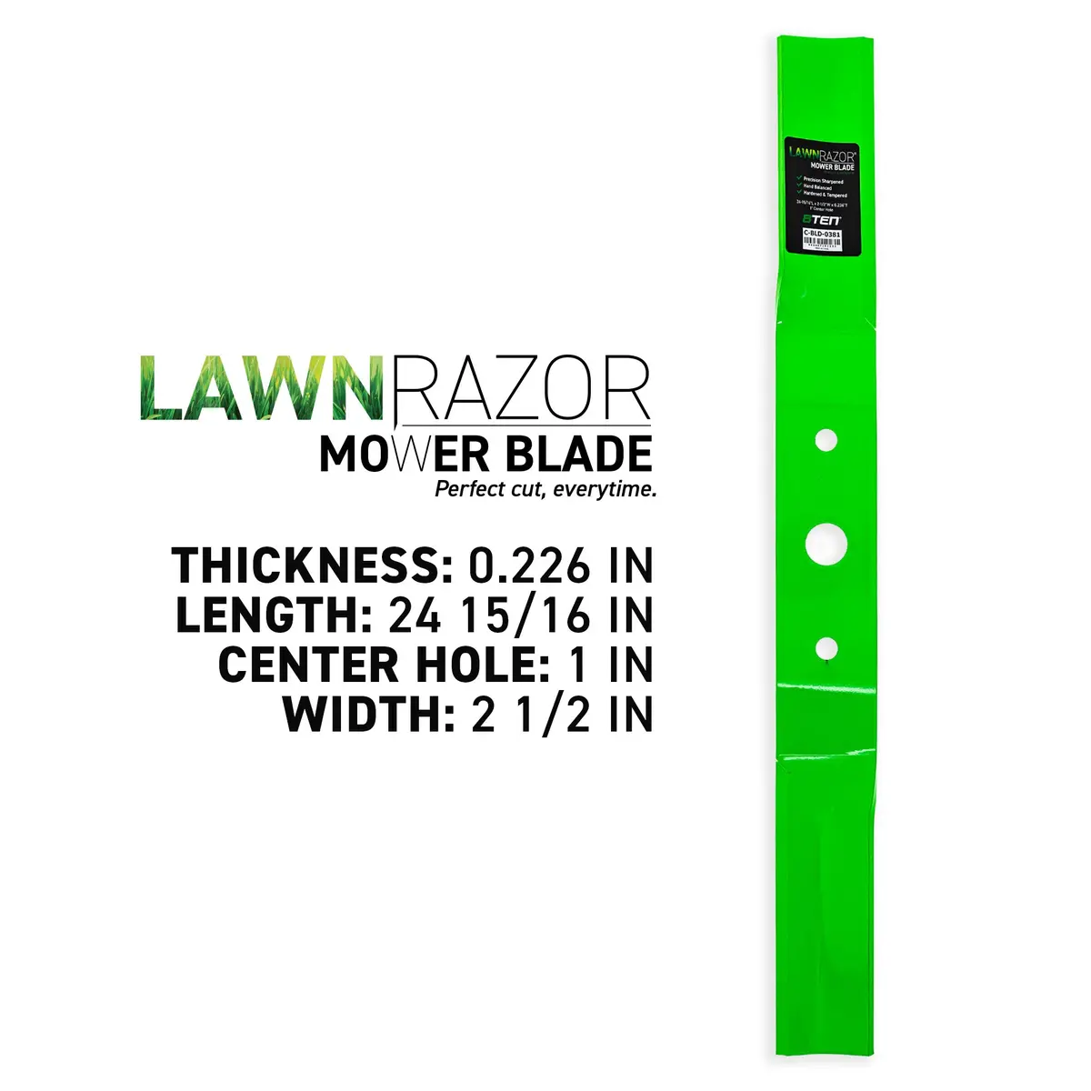 Lawnrazor High Lift Blade For Cub Cadet Wm-1008199Kt | 3-Pack 2