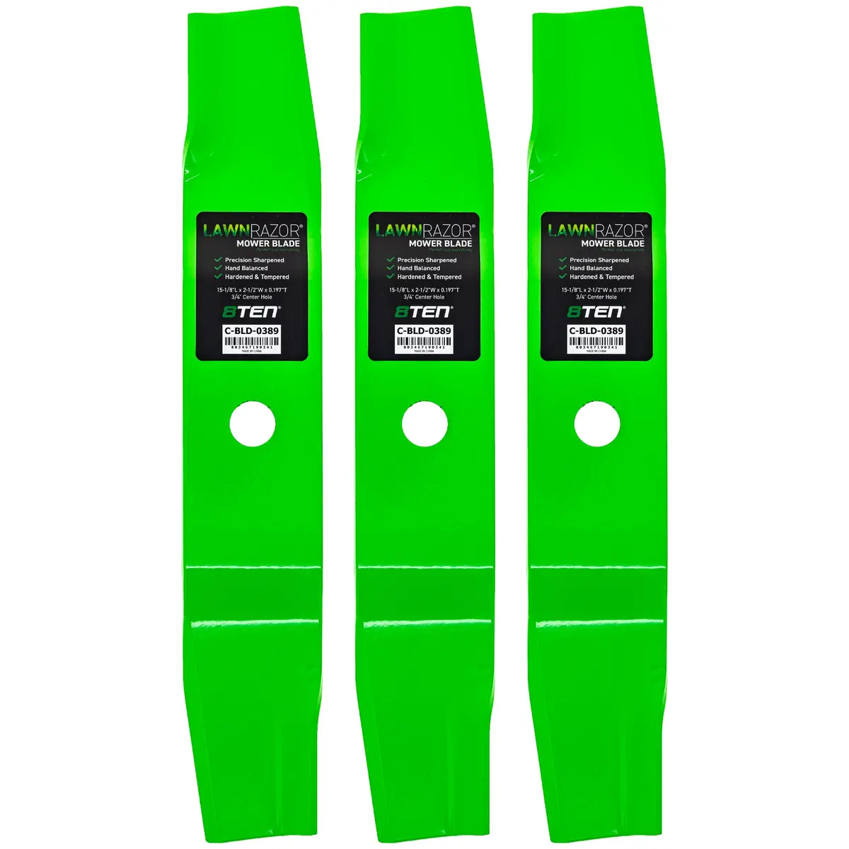 Lawnrazor High Lift Blade For Cub Cadet Ih-59704-C1 759-3812 742P3002 742-3002-0637 742-3002 | 3-Pack 1