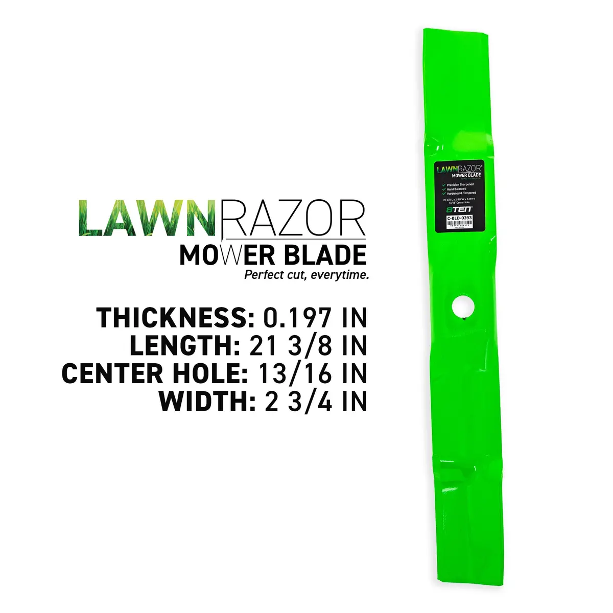 Lawnrazor Mulching Blade For John Deere M170642 | 2-Pack 2