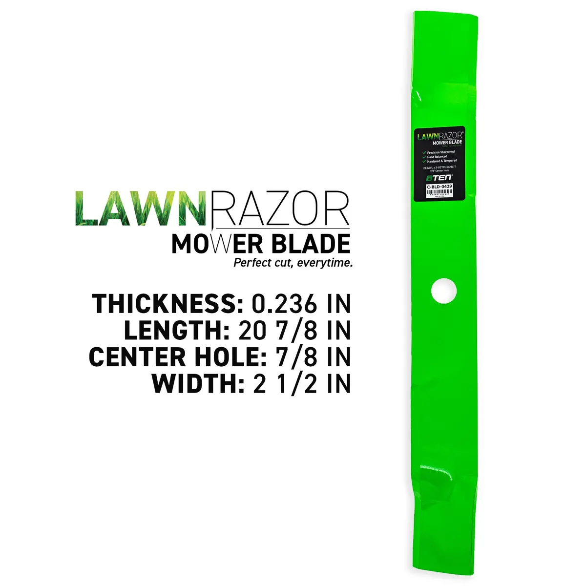 Lawnrazor Mulching Blade For John Deere Tcu18990 Tcu18624 | 3-Pack 2