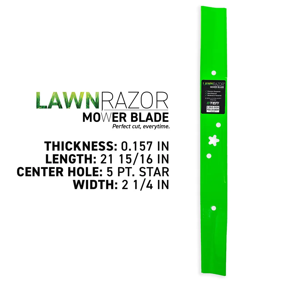 Lawnrazor High Lift Blade For Husqvarna Poulan Pro Jonsered 532420463 2