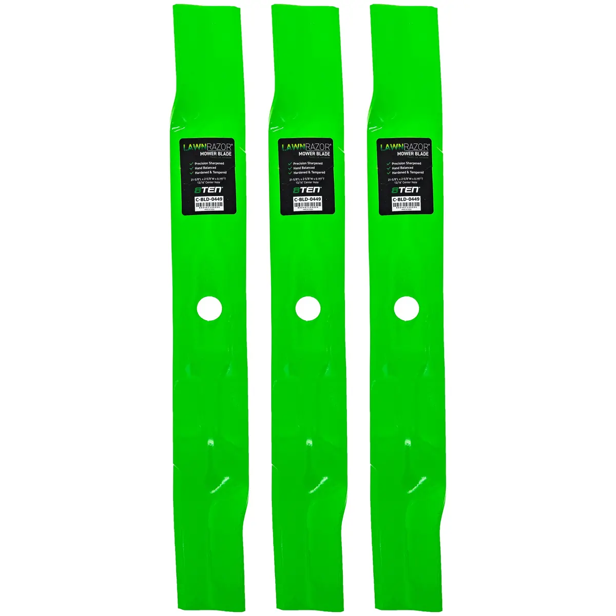 Lawnrazor Mulching Blade For John Deere M158112 | 3-Pack 1