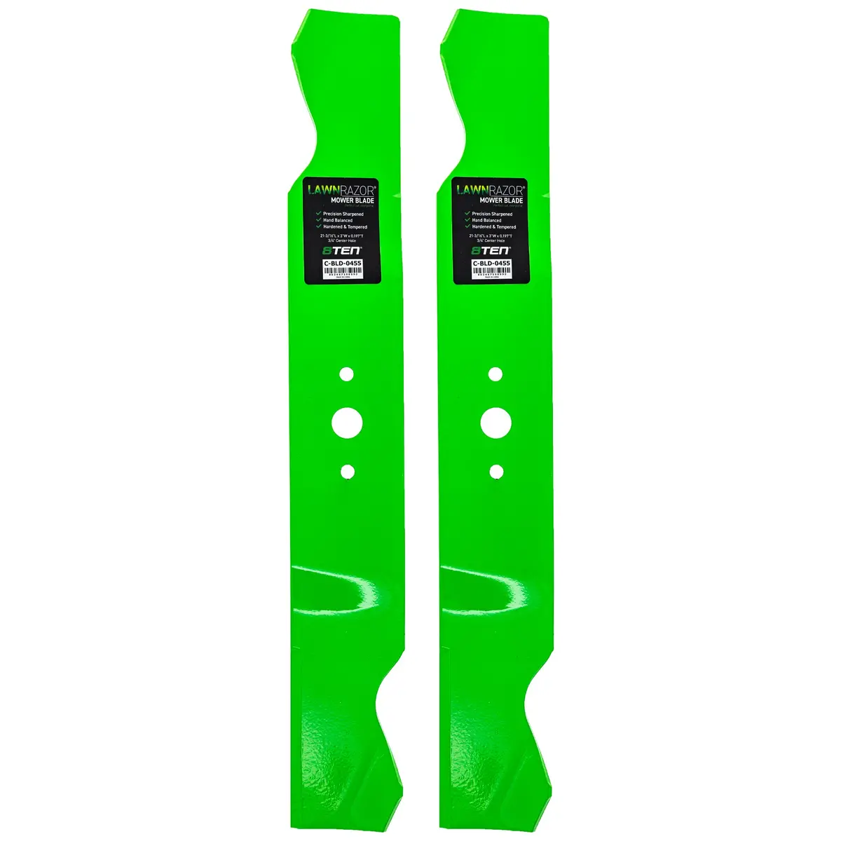 Lawnrazor Notched Low Lift Blade For Cub Cadet 759-3824 742P3018 742-3018 | 2-Pack 1