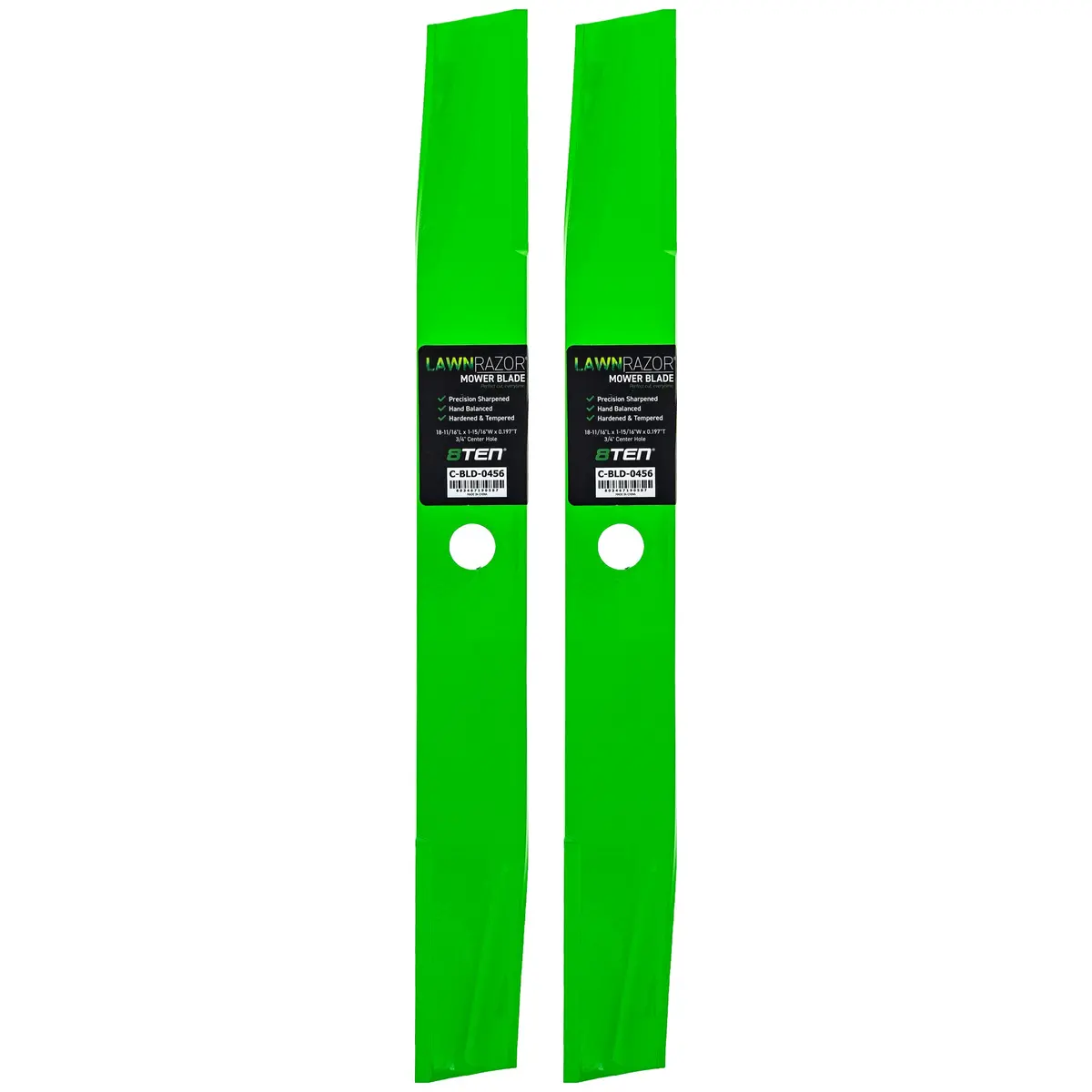 Lawnrazor High Lift Blade For Toro 109918 109079 | 2-Pack 1