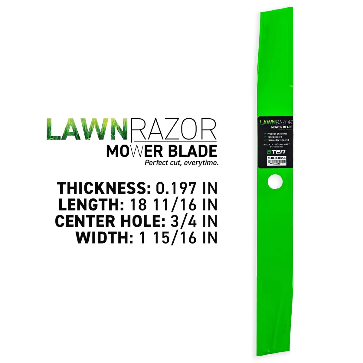 Lawnrazor High Lift Blade For Toro 109918 109079 | 2-Pack 2