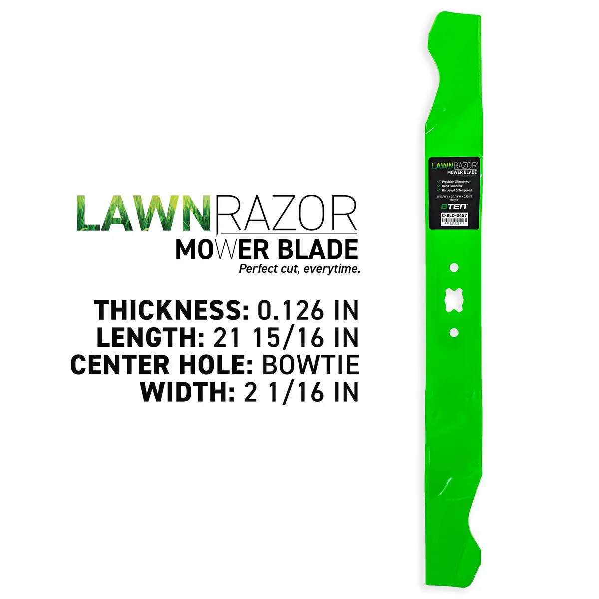 Lawnrazor Mulching Blade For Huskee Ace Lawn Chief 942-0742A 942-0742 742-0742A 742-0742 2