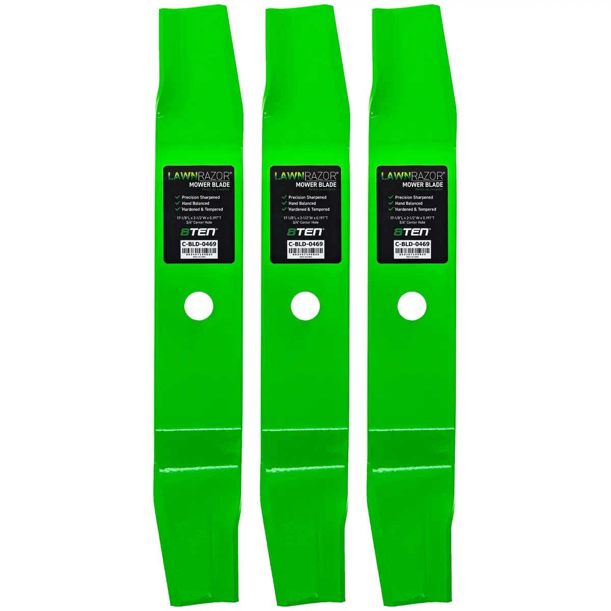 Lawnrazor High Lift Blade For Cub Cadet Ih-59705-C1 759-3813 742P3003 742-3003 | 3-Pack 1