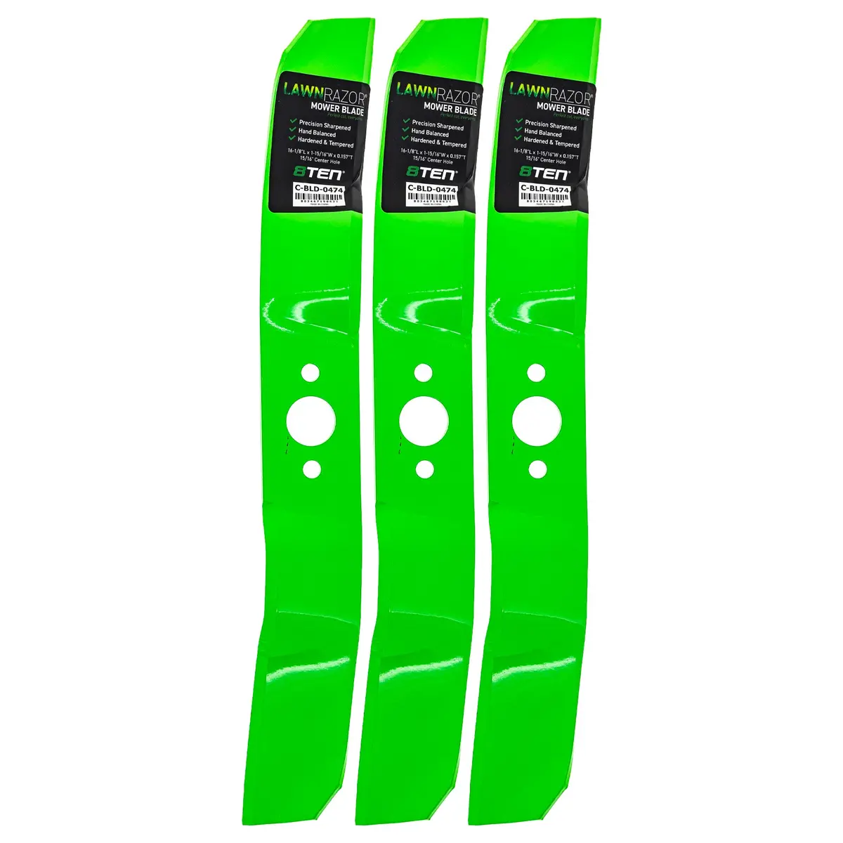 Lawnrazor Mulching Blade For Husqvarna 506966310 506966301 | 3-Pack 1