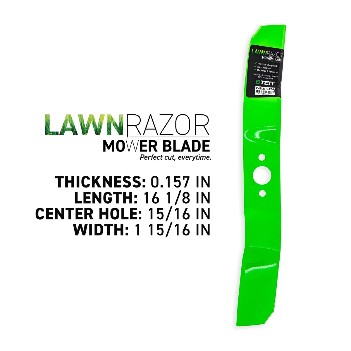 Lawnrazor Mulching Blade For Husqvarna 506966310 506966301 | 3-Pack 2
