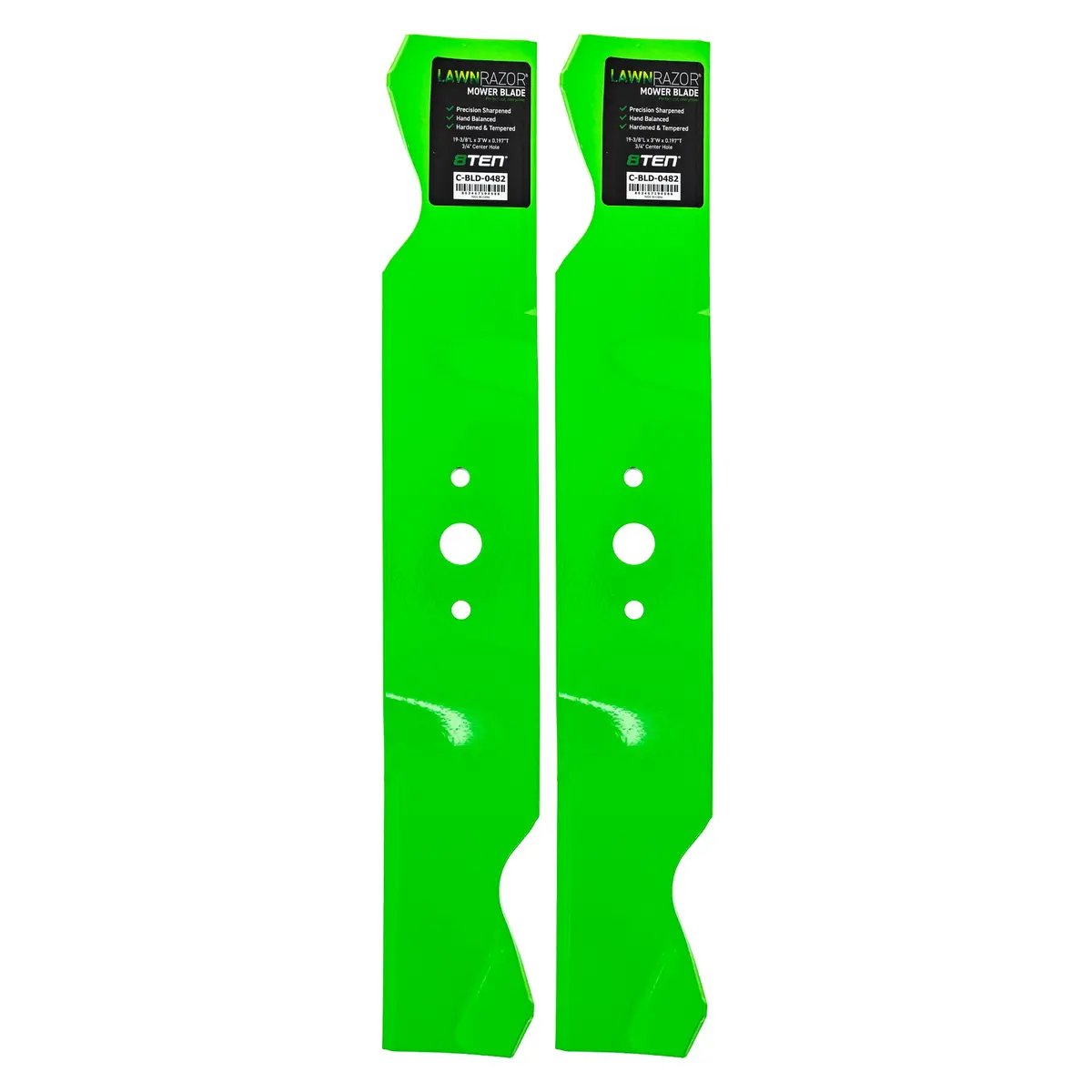 Lawnrazor Notched High Lift Blade For Cub Cadet 759-3817 742-3009-0637 742-3009 | 2-Pack 1