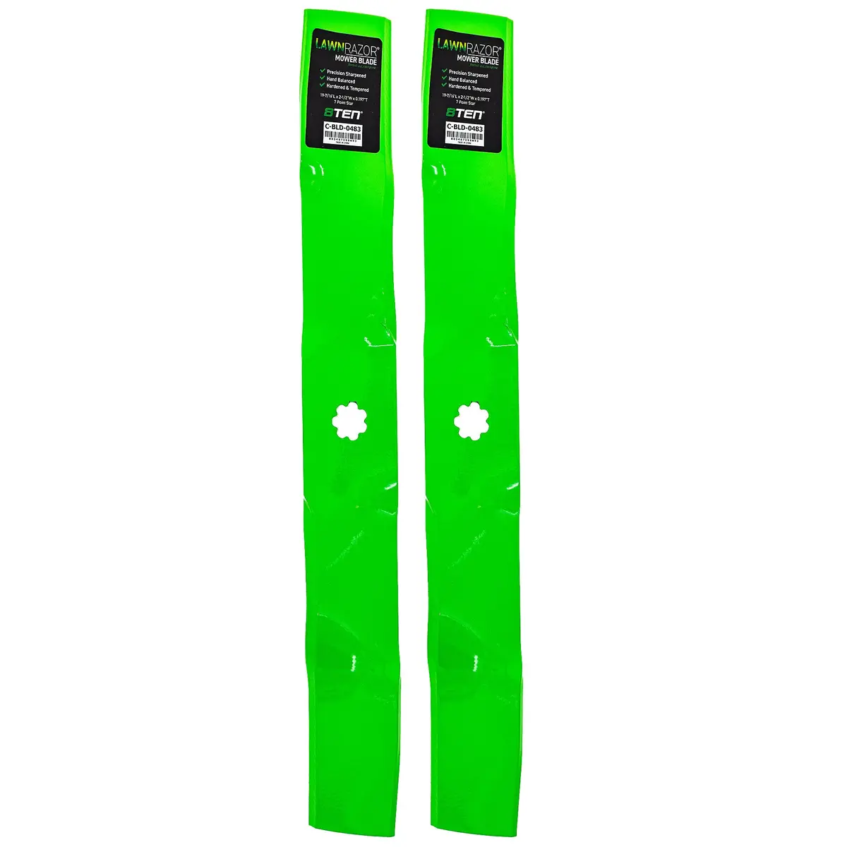 Lawnrazor Mulching Blade For John Deere Sabre Sabo Am141040 Am137325 | 2-Pack 1